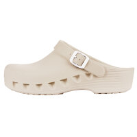 mediPlogs OP-Schuhe mit Fersenriemen weiß, Gr. 35