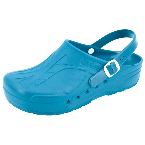 mediPlogs OP-Schuhe mit Fersenriemen hellblau, Gr. 39