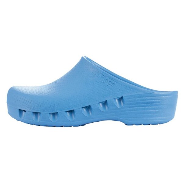 mediPlogs OP-Schuhe ohne Fersenriemen hellblau, Gr. 41