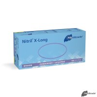 Nitril 3000 Blue X-Long U.-Handschuhe PF latexfrei,...
