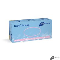 Nitril 3000 Blue X-Long U.-Handschuhe PF latexfrei,...