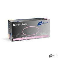 Nitril black U.-Handschuhe, PF, latexfrei, unsteril, Gr....