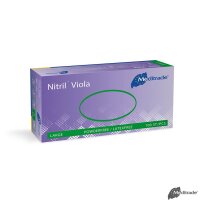 Nitril Viola U.-Handschuhe PF, latexfrei unsteril, Gr. L...