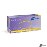 Nitril Viola U.-Handschuhe PF, latexfrei unsteril, Gr. XS...