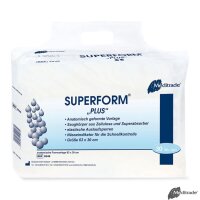 Superform Plus Inkontinenzvorlagen blau, 63 x 30 cm (5 x...