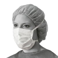 OP-Masken mit Bindebändern, weiß (50 Stck.)