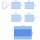 OPS Ultimate Basis-Set, blau, steril, 3-lagig (16 Sets)