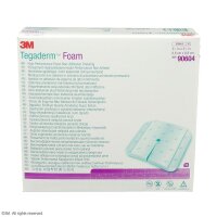 3M Tegaderm Foam Schaumverband nicht klebend, 8,8 x 8,8...