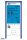 Surgipro II monofil P-13 5/0=1, blau Nahtmaterial Fadenlänge 45 cm (12 Stck.)