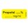 Clinical Spritzenetiketten gelb 13 x 35 mm (1 Rolle á 1000 Stck.)