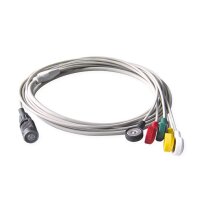 EKG-Komplettkabel mit Druckknopf für Customed...
