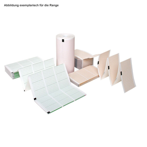 Sonicaid/Oxford CTG-Papier TeamCare/ Merdian 800 143 mm x 150 mm (300 Bl.)