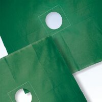 Abdecktuch 40 x 40 cm forstgrün 100 % Baumwolle mit...