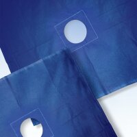 Abdecktuch 40 x 60 cm kornblau 100 % Baumwolle mit Loch...