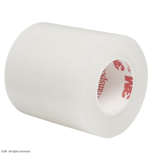 3M Transpore Fixierpflaster transparent, 5 cm x 9,1 m (6 Stck.)