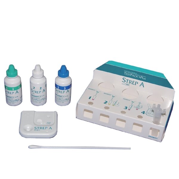 Alere TestPack +Plus Strep A OBC (20 T.)