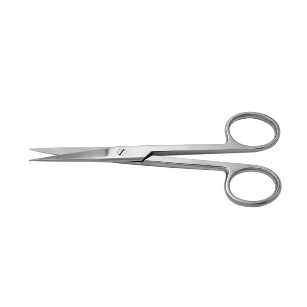 chir. Schere gerade, spitz/spitz, 14,5 cm