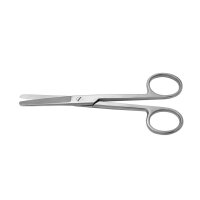 chir. Schere gerade, stumpf/stumpf 14,5 cm