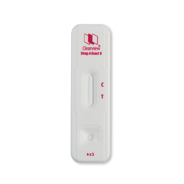 Clearview Strep A Cassette 2 (25 T.) -neue Ausführung-