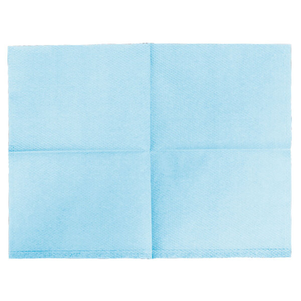 Kopfstützenschoner Tissue/PE, 25 x 33 cm, ice blue (500 Stck.)