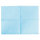 Kopfstützenschoner Tissue/PE, 25 x 33 cm, ice blue (500 Stck.)