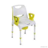 Dusch- und Toilettenstuhl AQ-TICA Confort mit...