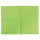 Kopfstützenschoner Tissue/PE, 25 x 33 cm, fresh green (500 Stck.)