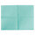 Kopfstützenschoner Tissue/PE, 25 x 33 cm, emerald green (500 Stck.)