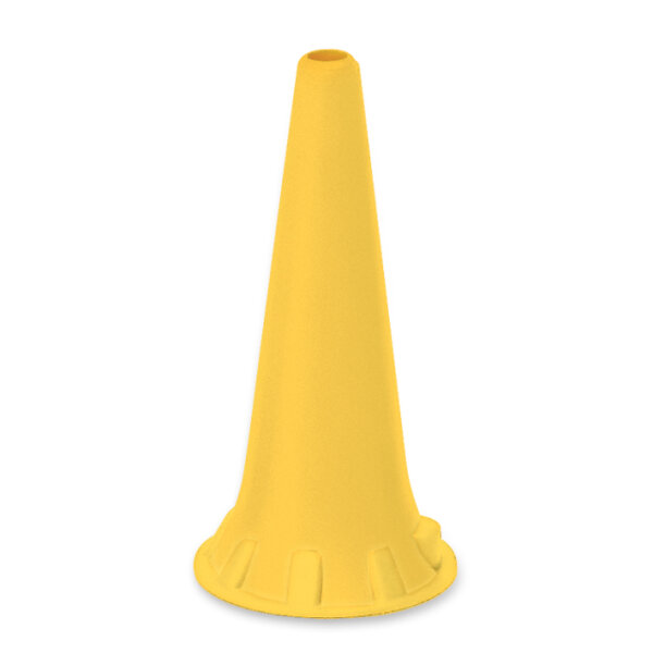 Einmal-Ohrtips 2,5 mm gelb, für Kinder (50 Stck.) Tüte = 20 Btl.