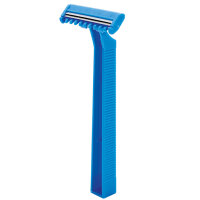 Einmal-Rasierer unsteril zweischneidig blau (100 Stck.)...