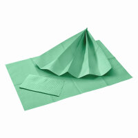 Patientenservietten, emerald green, 33 x 45 cm, 2-lagig...