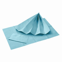 Patientenservietten, ice blue, 33 x 45 cm, 2-lagig (500...