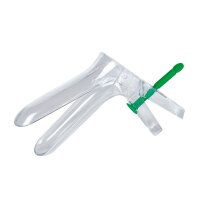 Einmal-Vaginalspekulum, steril mit Steckverschluss Gr. L...