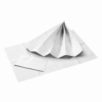 Patientenservietten, white, 33 x 45 cm, 2-lagig (500 Stck.)