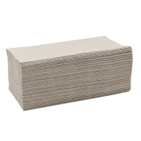 Falthandtücher natur 1-lagig, 25 x 23 cm (20 x 230...