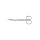 feine chir. Schere gerade, spitz/spitz, 11,5 cm