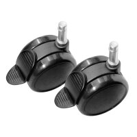feststellbare Doppelrolle Ø 75 mm, für...