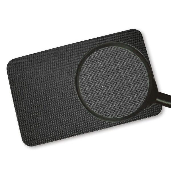 Fußmatte/Liegenauflage schwarz 800 x 600 x 6 mm