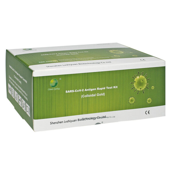 Green Spring SARS-CoV-2 Antigen Test Kit (25 Kits) * nur für den professionellen Gebrauch *
