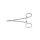 Halst.-Mosquito Arterienklemme gerade, gerieft, 12 cm