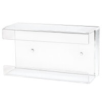 Handschuhbox-Halterung XL, aus Plexiglas/Acryl, transparent