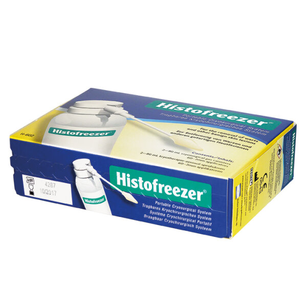 Histofreezer small Warzenentferner 2 Dosen à 80 ml + 60 Applikatoren à 2 mm Import
