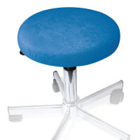 Hockerbezug Frottee aqua für Hocker 40 bis 45 cm...