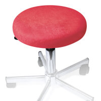Hockerbezug Frottee bordeaux für Hocker 40 bis 45 cm...