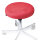 Hockerbezug Frottee bordeaux für Hocker 40 bis 45 cm Ø