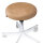 Hockerbezug Frottee camel für Hocker 40 bis 45 cm Ø