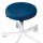 Hockerbezug Frottee marine für Hocker 40 bis 45 cm Ø