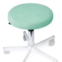 Hockerbezug Frottee mint für Hocker 40 bis 45 cm...