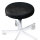 Hockerbezug Frottee schwarz für Hocker 40 bis 45 cm Ø