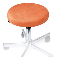 Hockerbezug Frottee terra für Hocker 40 bis 45 cm...